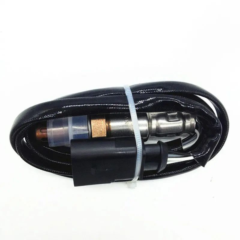 Черный воздушный топливный широкополосный датчик кислорода для VW AUDI OE #: Exhaust