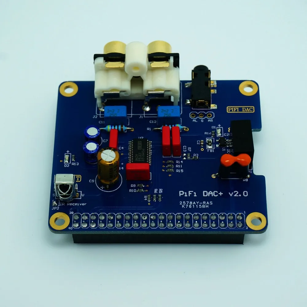 Интерфейс I2S специальный Hi Fi DAC + звуковая карта Raspberry PI 3 Modle B бесплатная