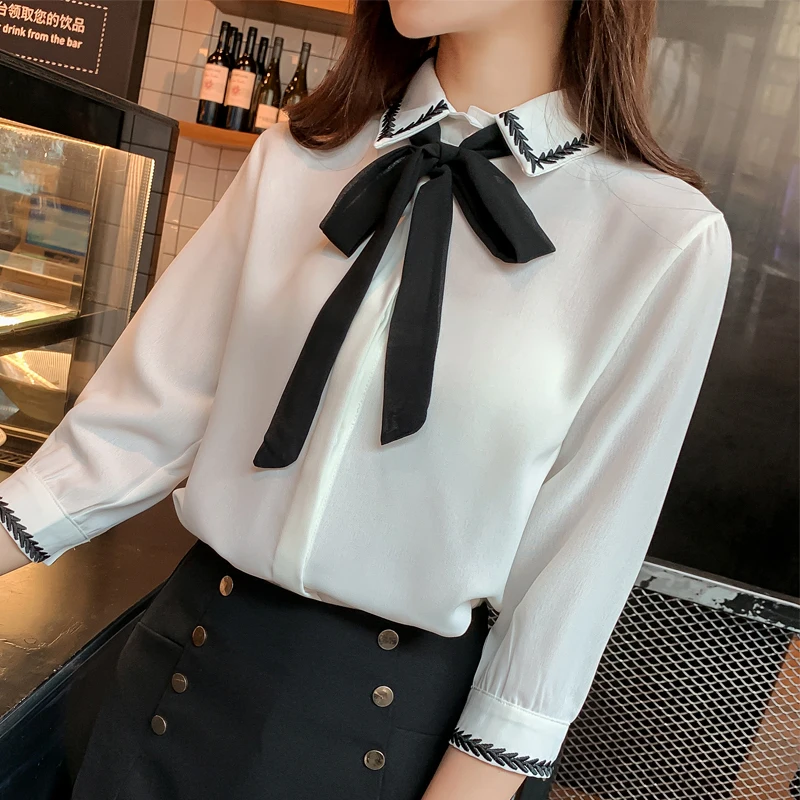 Модная женская одежда женские летние блузки 2021 шифоновая блузка рубашки Офисная