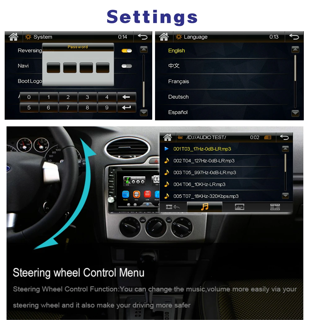 Автомобильный DVD плеер GPS радио Bluetooth 2din универсальный для телефона Qashqai x trail juke