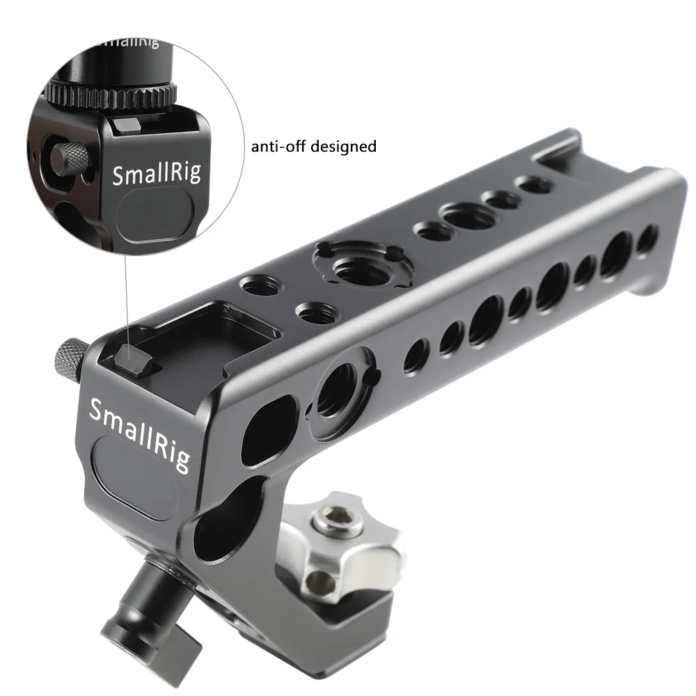 SmallRig холодная обувная ложка с 15 мм зажимом стержня/Arri локализация отверстий для DSLR камер/клетки/видеокамеры Аксессуары-2094