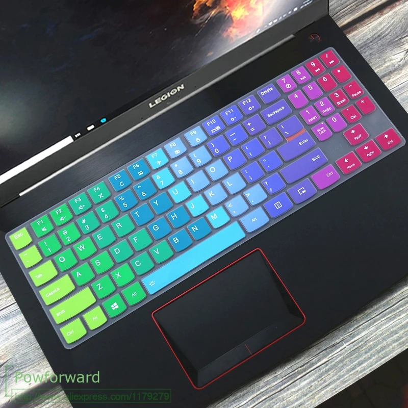 Силиконовый чехол для клавиатуры защитный 15 6 ''Lenovo Legion Y720 Y540 Y530 Y520 R720 Y7000 (15'')