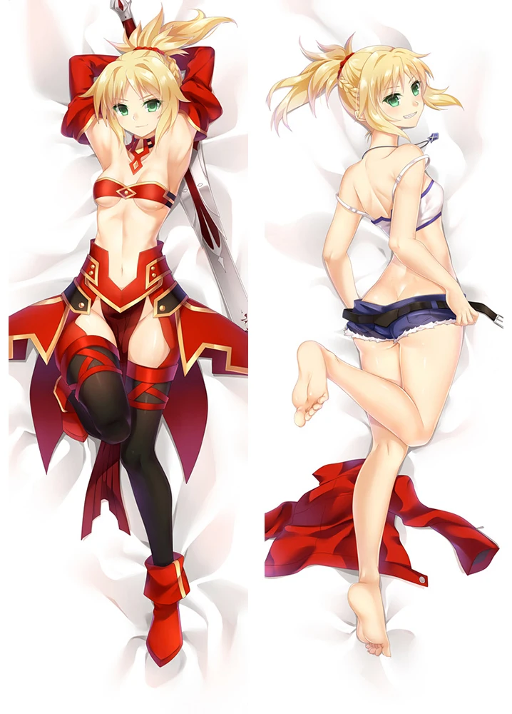 Дакимакура с аниме тела Fate Stay Night Saber 150x50 см 100x35 подушка чехол Обложка манга 1