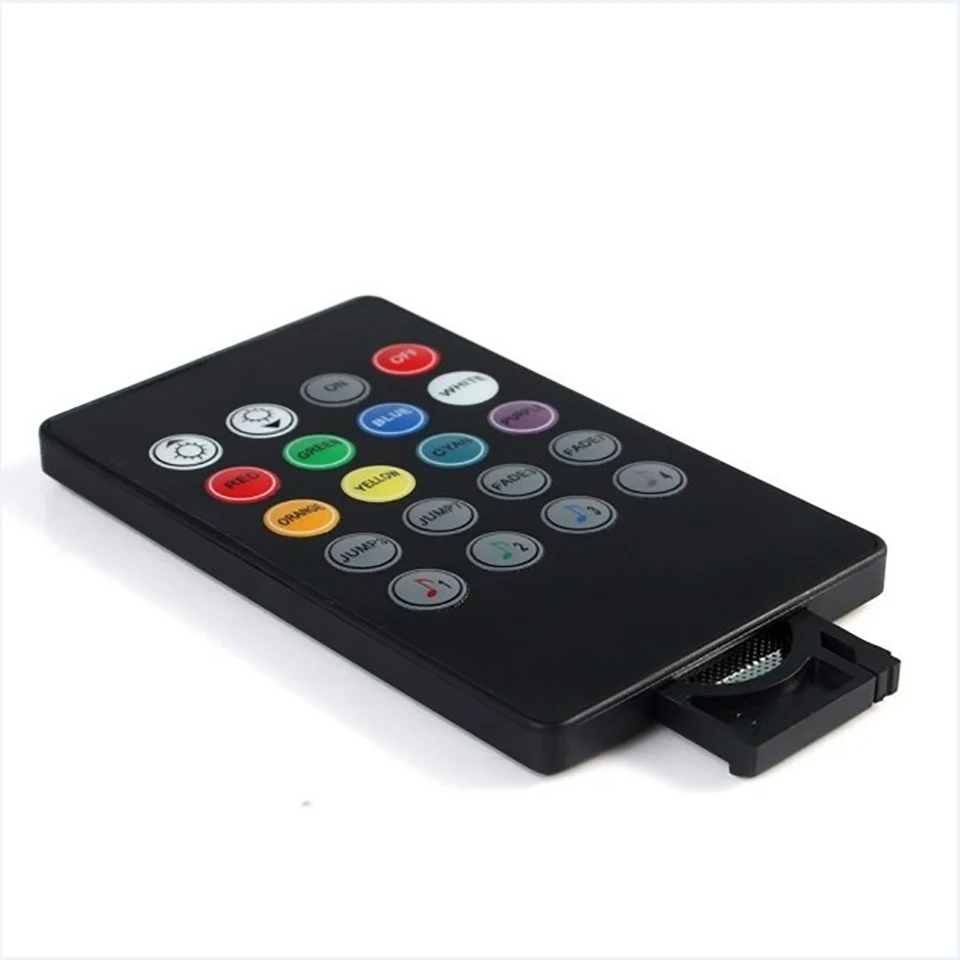 RGB музыкальный контроллер чувствительный к звуку для 3528 5050 светодиодный