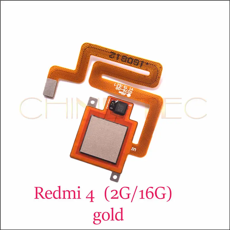5 шт. для Xiaomi Redmi 4 2 ГБ/16 ГБ сканер отпечатков пальцев Сенсорный гибкий