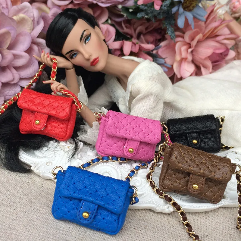 Бесплатная доставка модная новая миниатюрная сумка для кукол Blyth Azone Momoko licca bjd