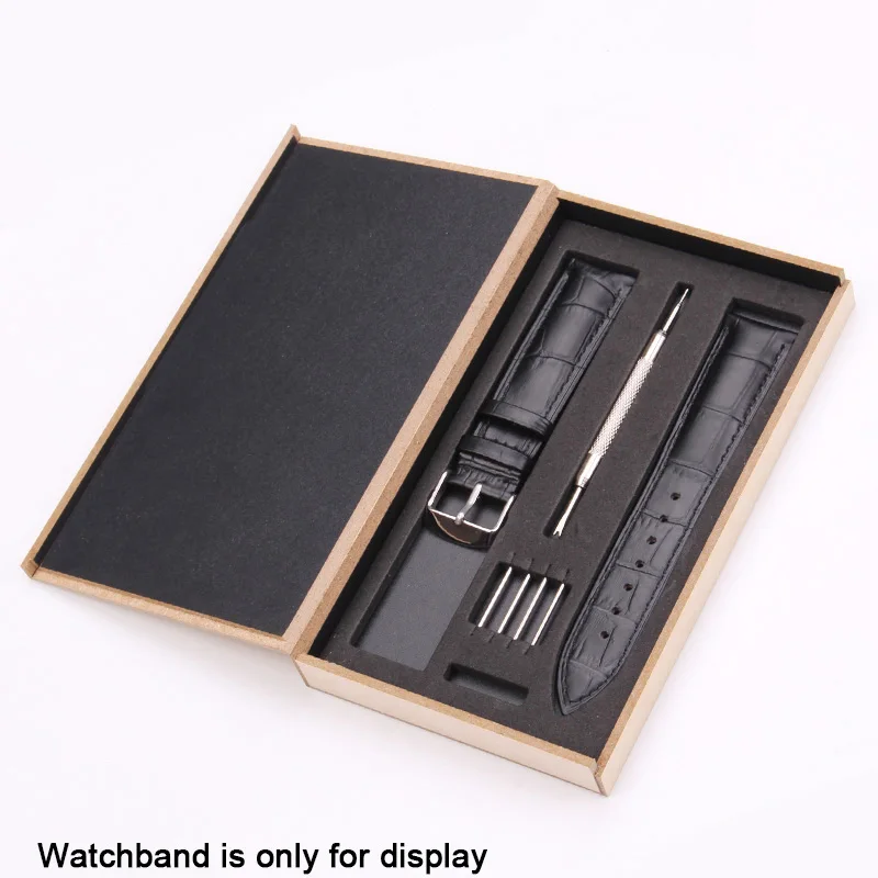 

Exquisite Yellow Composites Watch Strap Band Box Gift Boxes