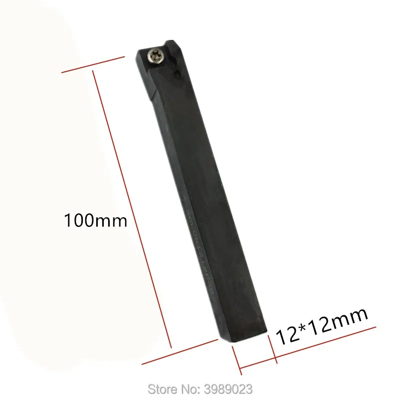 

10 pcs CCMT09T304 Inserts + 1 pc SCLCR1212H09 Porte-Outil A Barre Dalesage avec Mayitr Pour Outils de Tournage/