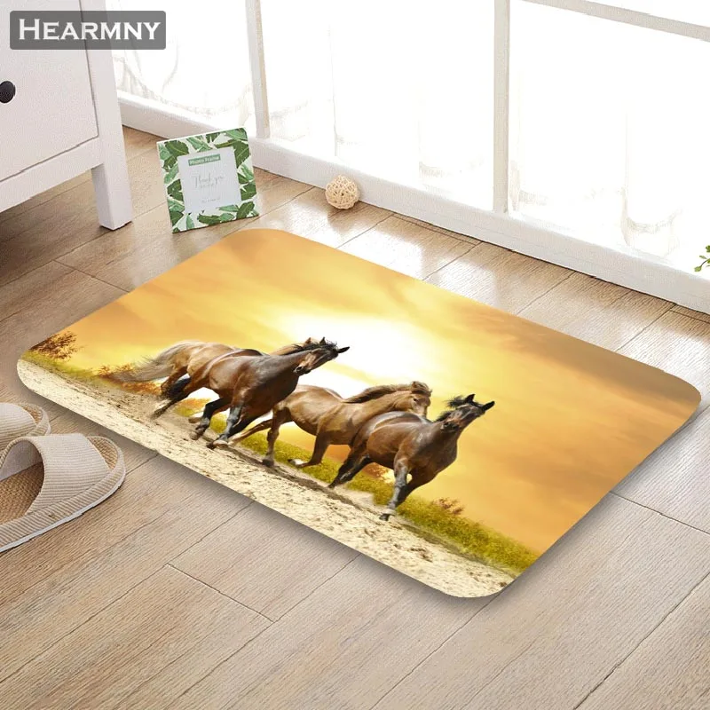 Напольный коврик Nice Horse оригинальный абсорбирующий мат для ванной входной двери