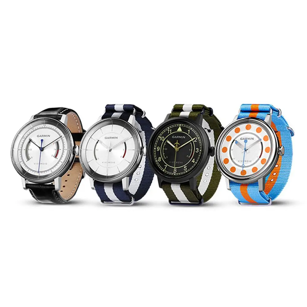 GARMIN Vivomove Fashion Smart Watch Bluetooth 4.0 Pedometer Sleep Monitor Wristwatch With 50M Waterproof Grade For Android IOS |