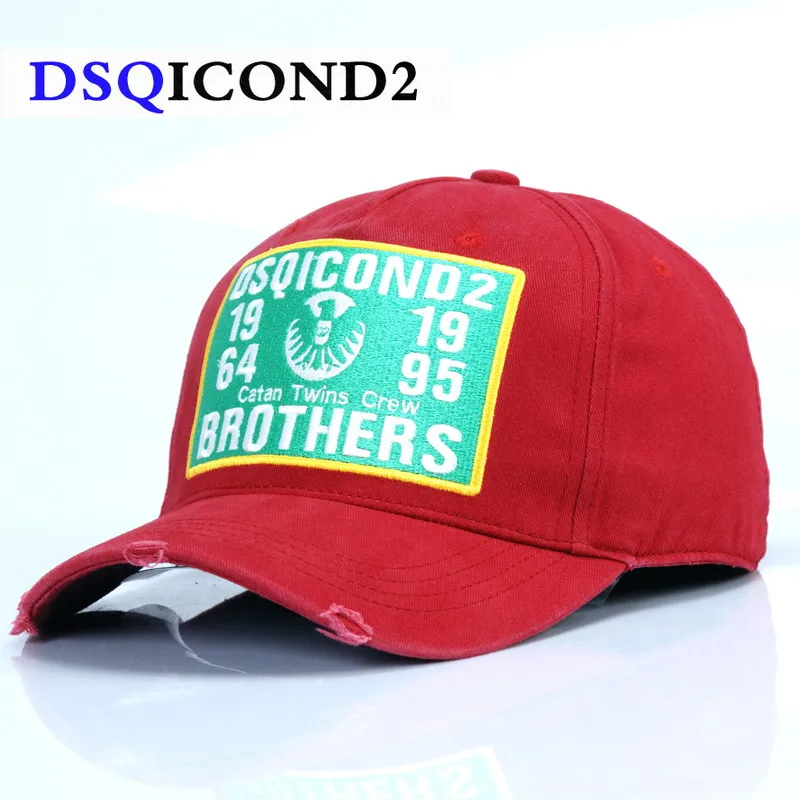 DSQICOND2 Cotton Baseball Caps DSQ Letters High Quality Men Women Winter Cap summer Custom Design  Bonnet Casual Homme Dad Hat