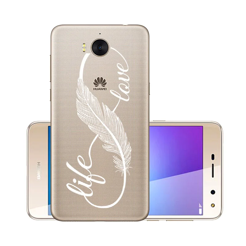 W031 Мягкий TPU чехол для huawei Y5 чехол Крышка силиконовая huawei Y6 Mya-L22 Чехол протектор чехол для huawei Y6 Y7 Y9 бампер - Цвет: W031