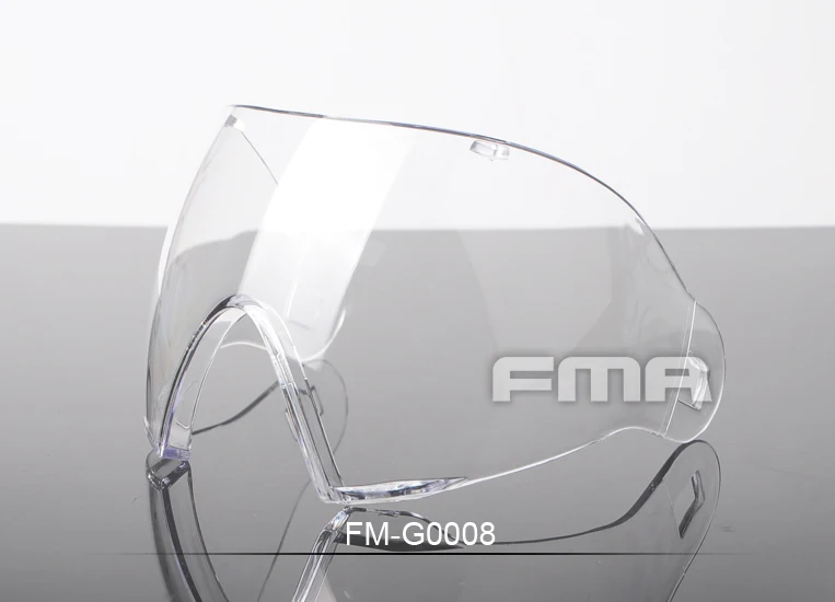 FMA F1 Полнолицевая поликарбонатная линза с одним слоем для FM-F0022-FM-F0025, маска