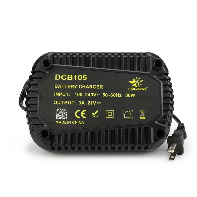Зарядное устройство MELASTA для литий-ионных аккумуляторов Dewalt 10 8 В 12 14 4 20 в DCB101/DCB105