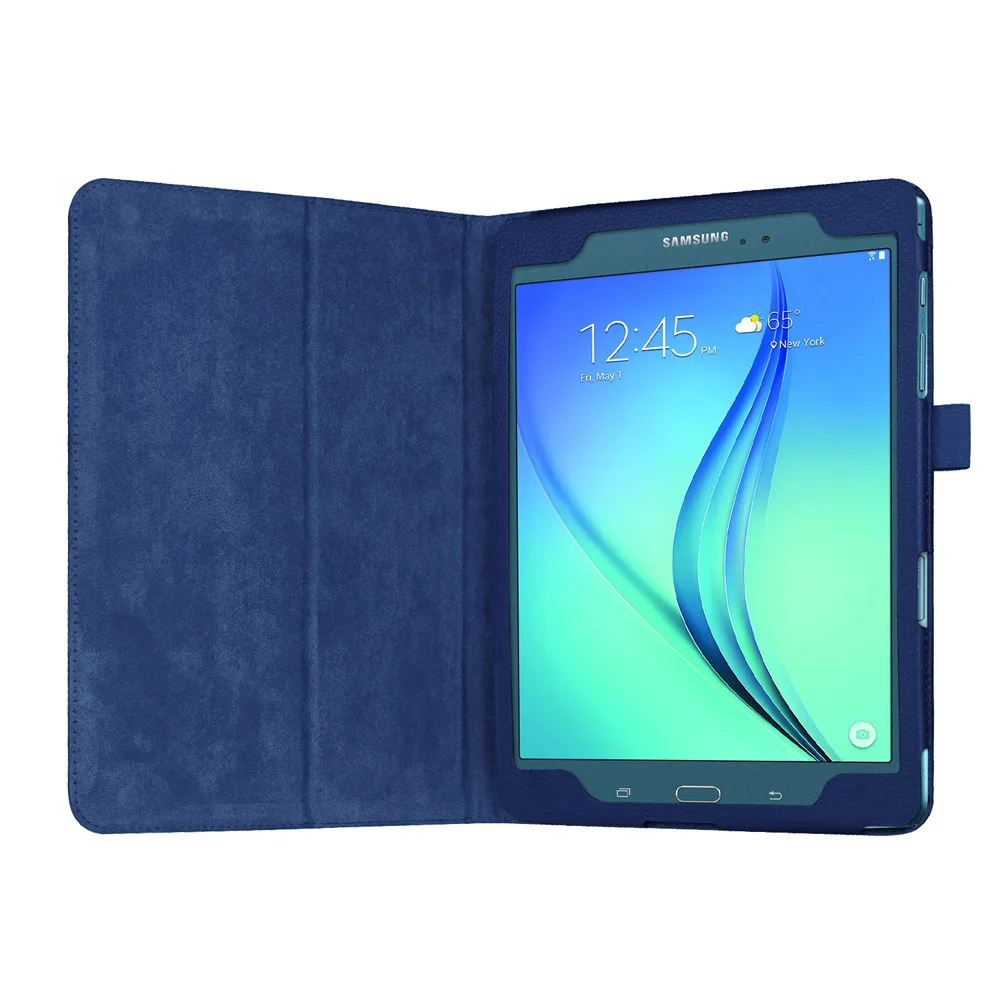 Для Samsung Galaxy Tab A 9 7 SM T550 T551 T555 P550 P555 чехол 2 складной Флип PU Кожаный Чехол подставка +