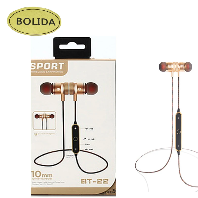 Bolida спортивные bluetooth наушники стерео Беспроводная гарнитура 4 1 беспроводные
