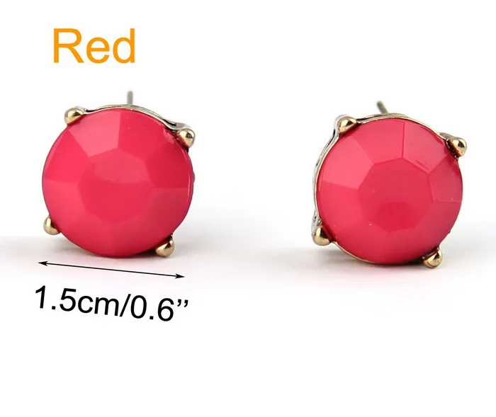 Летние винтажные акриловые серьги гвоздики для женщин|stud earrings|stud earrings for womenearrings