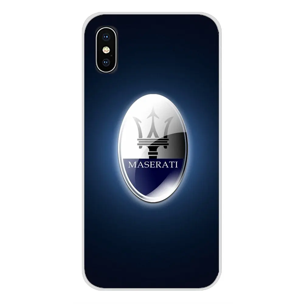 For Samsung Galaxy A3 A5 A7 J1 J2 J3 J5 J7 2015 2016 2017 Maserati Car Logo Accessories Phone Shell Covers | Мобильные телефоны и