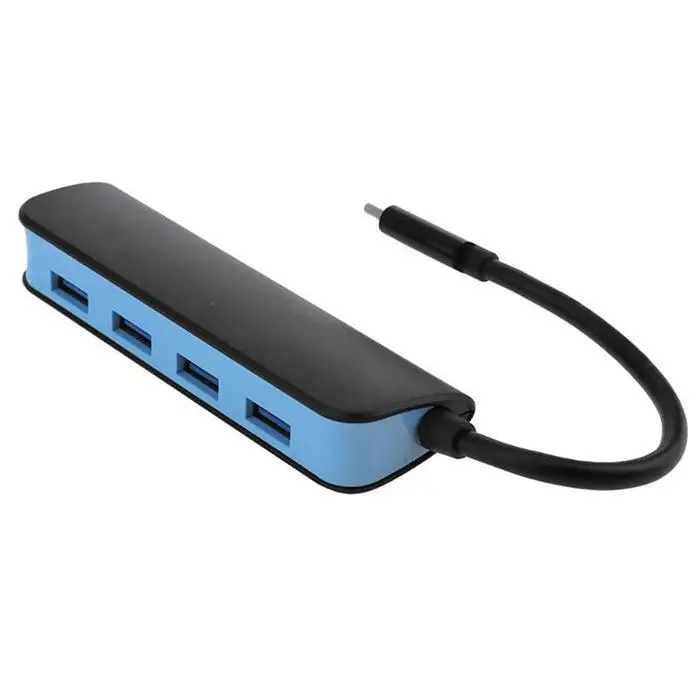 USB 3 1 Type C 4 порта HUB СВЕТОДИОДНЫЙ индикатор для состояния питания. Прибл. 20 5 см/8
