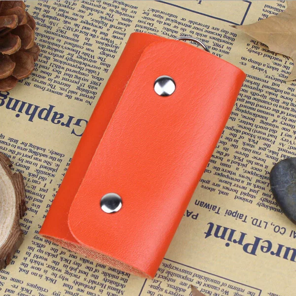 

Fashion gifts Keys holder Organizer Manager patent leather Buckle key wallet case car keychain for Women Men brand #04