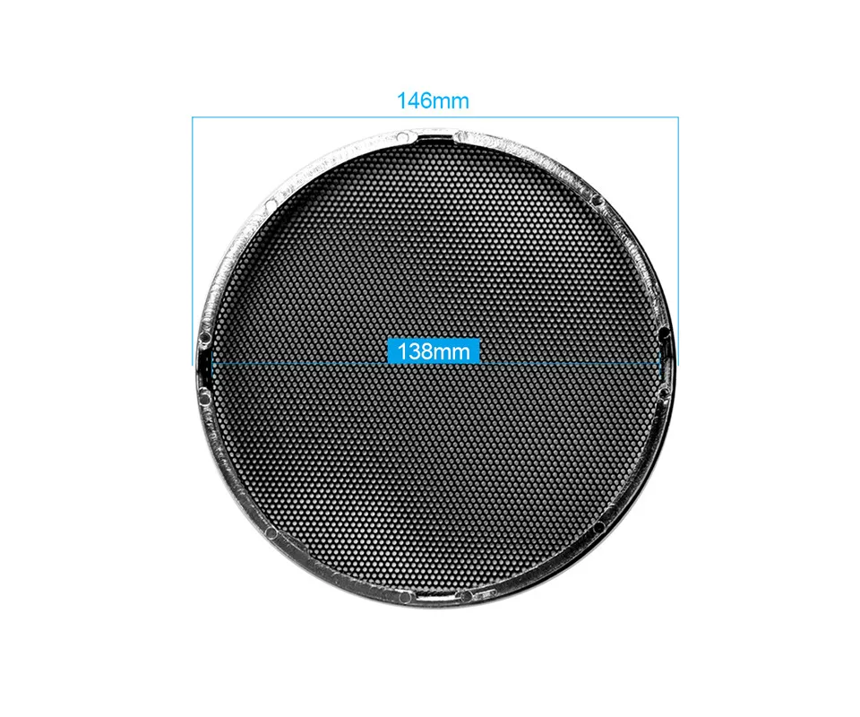 5Inch AIYIMA 2 шт. аудио колонки защитный чехол для IPad Mini 1/2/3/4/5/6,5 дюймов Защитная сетка решетка "сделай сам" для домашнего кинотеатра - Цвет: 5Inch