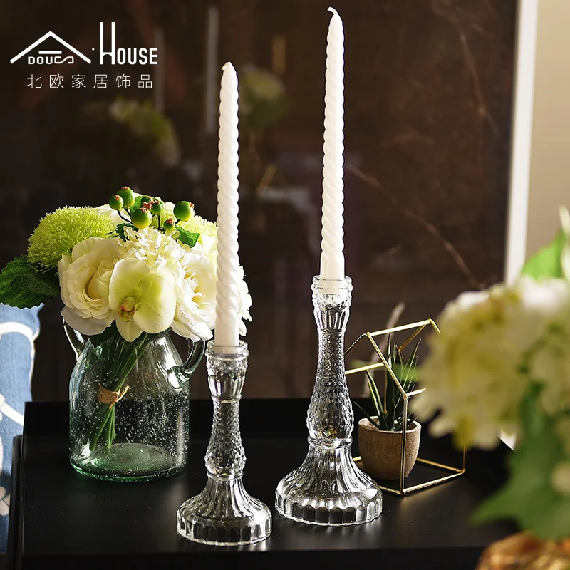 Европейский стиль подсвечник скандинавские Романтические свадебные ретро