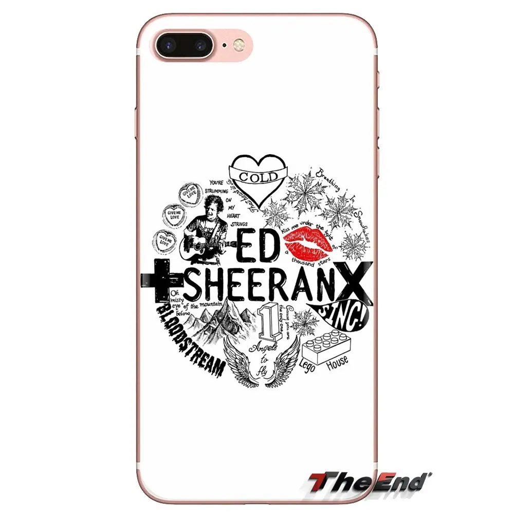 Soft Transparent Shell Covers For Samsung Galaxy J1 J2 J3 J4 J5 J6 J7 J8 Plus 2018 Prime 2015 2016 2017 ed sheeran funny anime |