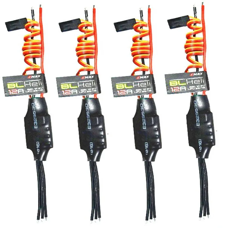4 шт. горячая Распродажа 1806 2280KV бесщеточный двигатель + шт Simonk/blhehi 12A ESC для