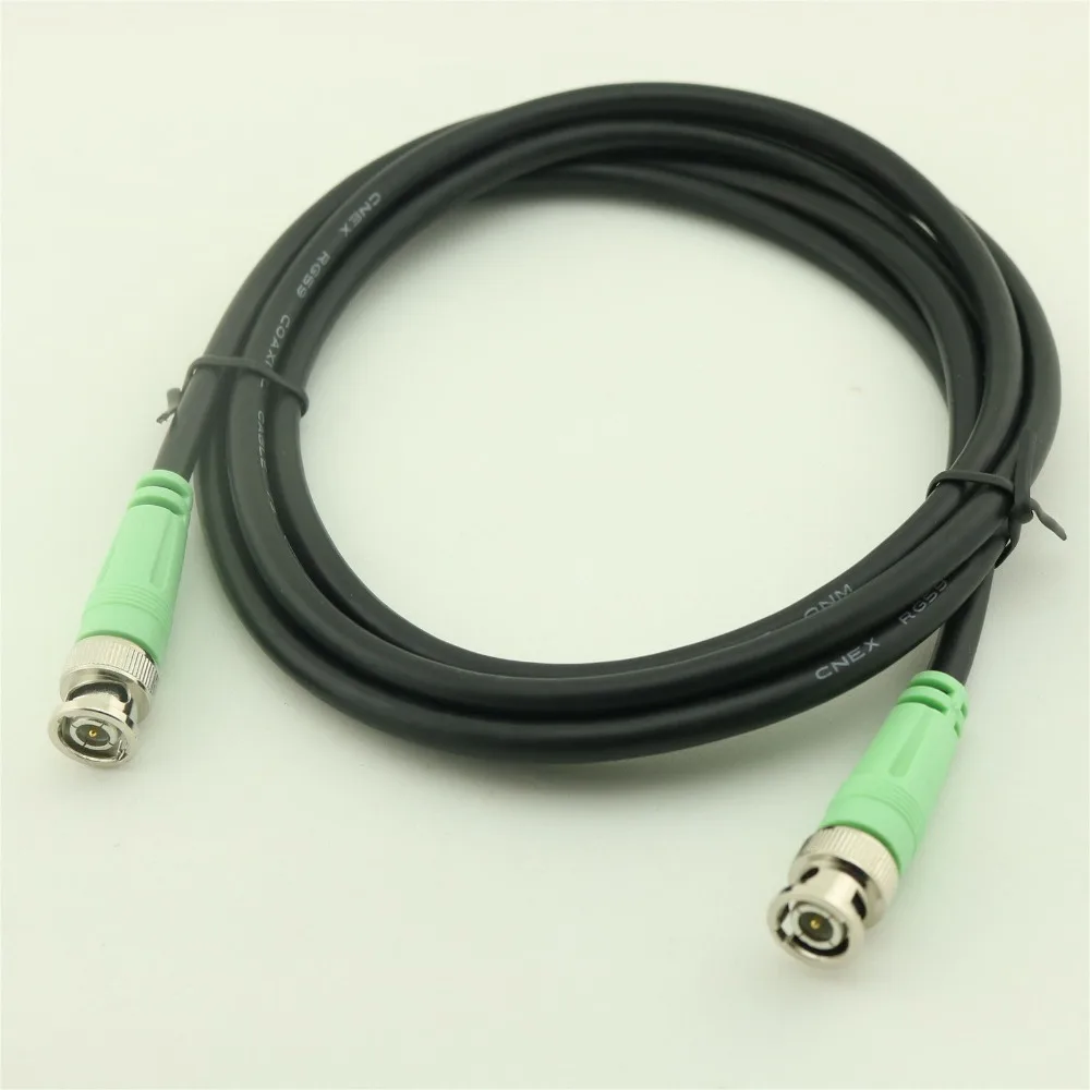 

10pcs 2m/6ft Wire Cable Male Plug to Male BNC RG59 Copper Coax Connector for CCTV