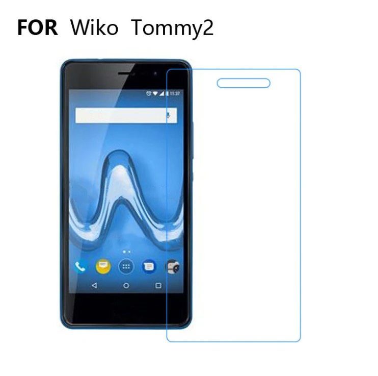 Factory Price Protective tempered glass for Wiko Tommy Tommy2 tommy2 plus Glass Film screen protector Free shipping | Мобильные