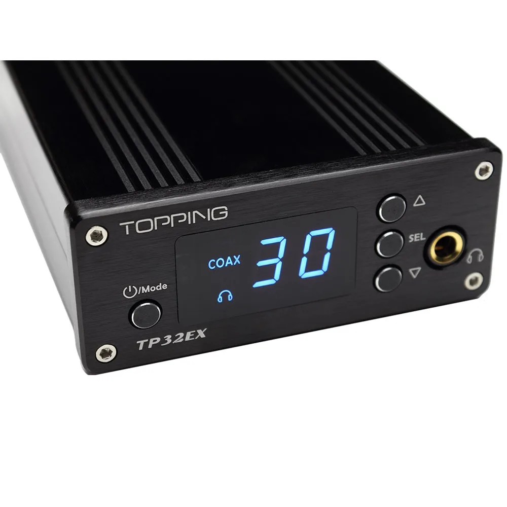 Topping TP32EX 50WPC TK2050 T-AMP Коаксиальный USB DAC Усилитель Для Наушников + Пульт