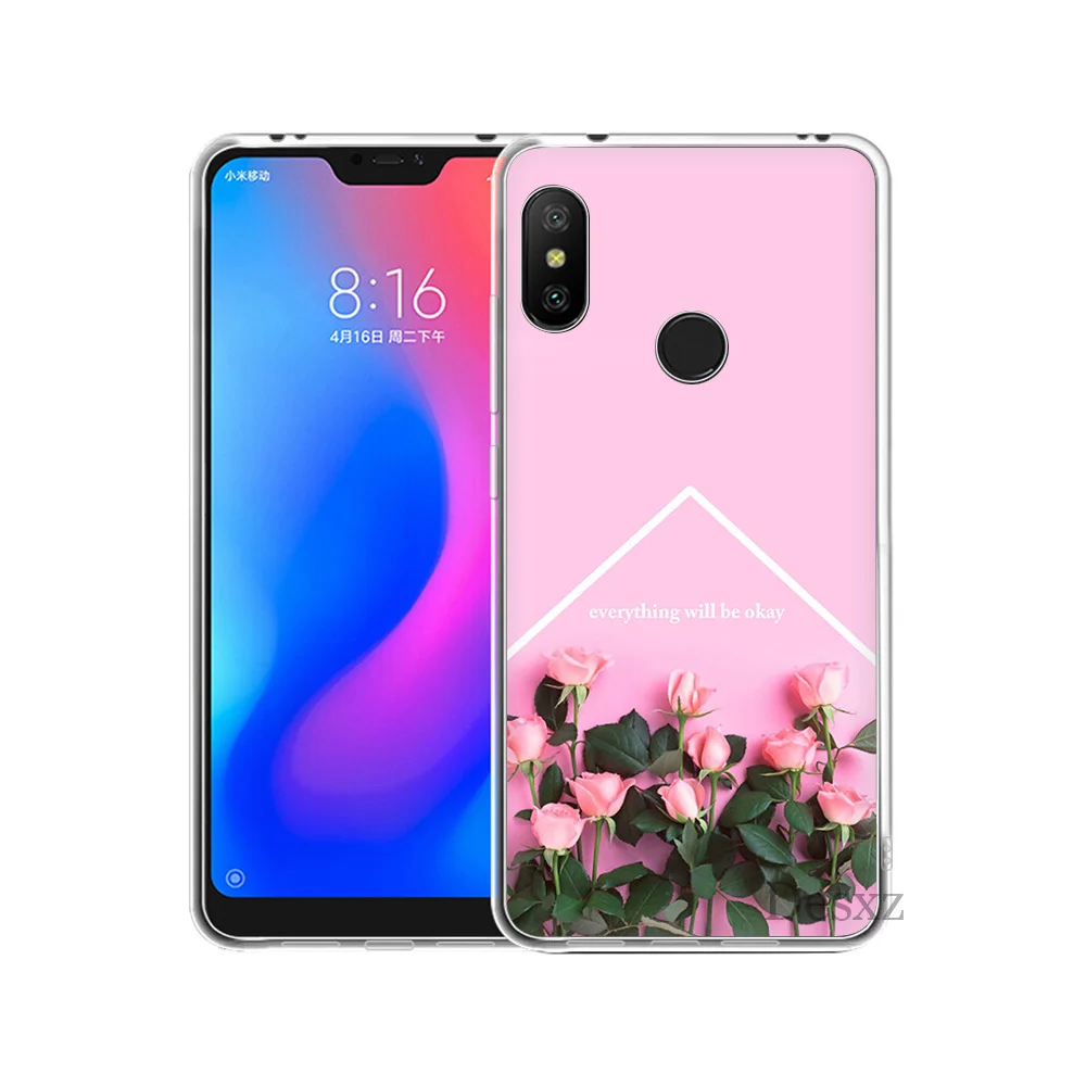 Чехол для телефона с изображением цветов розы пиона Redmi Note 3 4 4X 5 5A 6 Pro Prime Protect |
