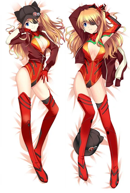Черный Аниме Dakimakura, неоновый чехол Genesis Evangelion, 150x50 см, 100x35 см, чехол для подушки, манга 1 - Цвет: Черный