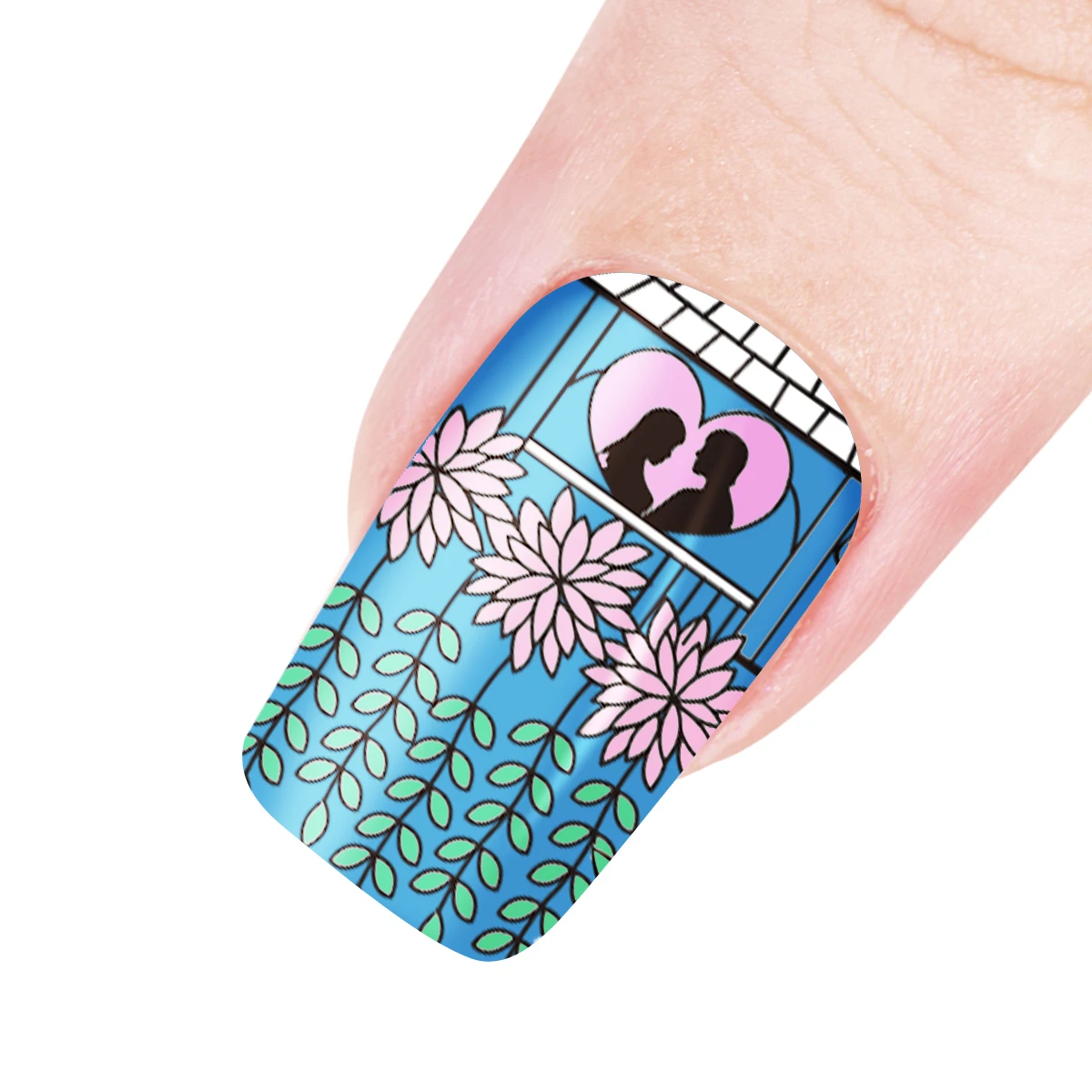 Beautybigbang нержавеющая сталь 6*12 см мирные дождливые сцены тема ногтей штамповки пластины XL-059