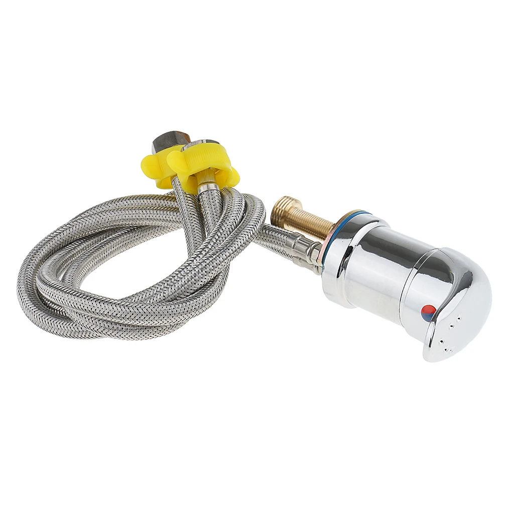 Горячая холодная кран с распылителем шланг запасная часть Набор для спа шампунь для салонов красоты чаша раковина-60 см/70 см/80 см