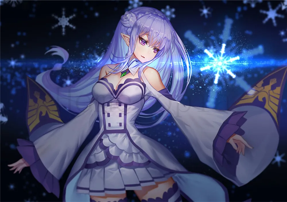 Постеры ReZero пусковая жизнь в другом мире аниме наклейки на стену украшение дома |