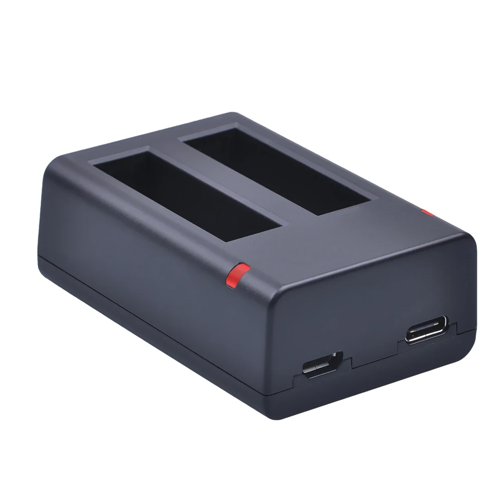 Batmax 2 шт 2720mAh GoPro Fusion Batteriers + USB двойное зарядное устройство для экшн-камеры Gopro 360