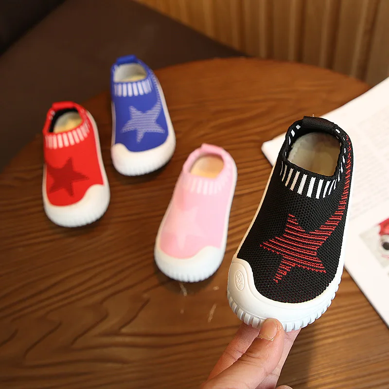 New Spring And Autumn Children Casual Shoes Star Boys Girls A Pedal Baby Toddler Slipper Chaussure Dropshipping | Детская одежда и