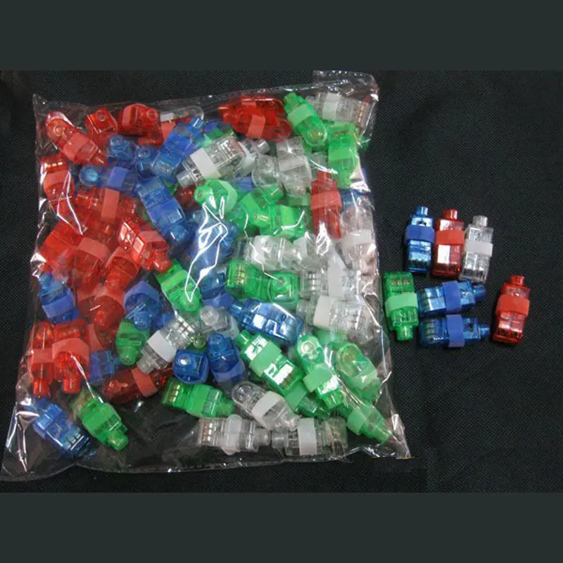 100 шт./лот светодиодные 4 вида цветов Лазерные Лампы для детей на день рождения