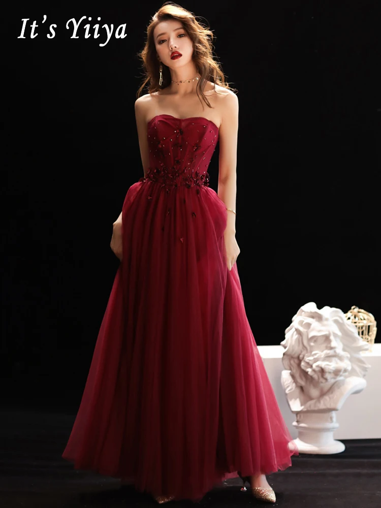 Выпускное Платье Цвета Бургунди милое длинное сексуальное без рукавов Vestidos de gala Плюс Размер без спинки платья женские вечерние E558
