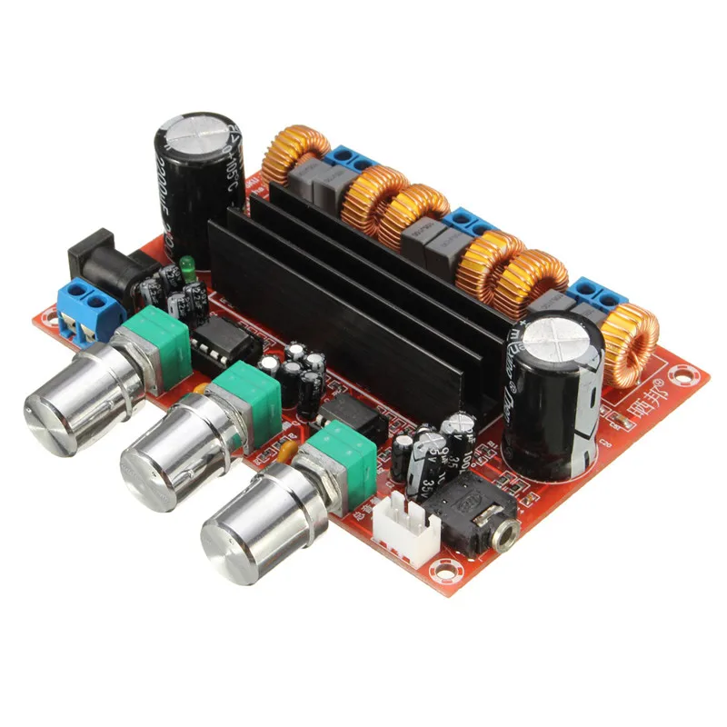 Плата усилителя мощности TPA3116D2 50 Вт * 2 + 100 1 каналов|power amplifier board|amplifier boardamplifier board 50w