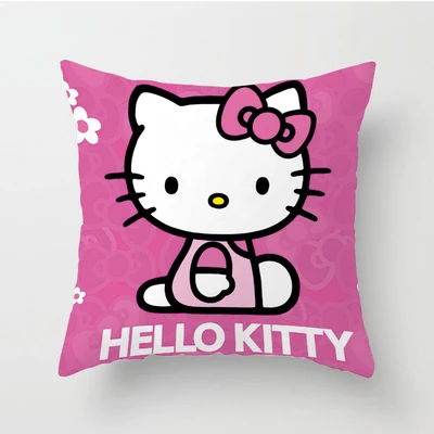 27 стилей 40*40 см 3D hello kitty Подушка KT кошка подушка Забавный розовый Кот детский