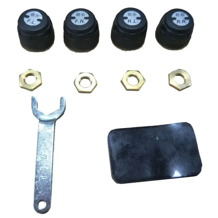 Солнечная энергия умный автомобиль TPMS система мониторинга давления в шинах