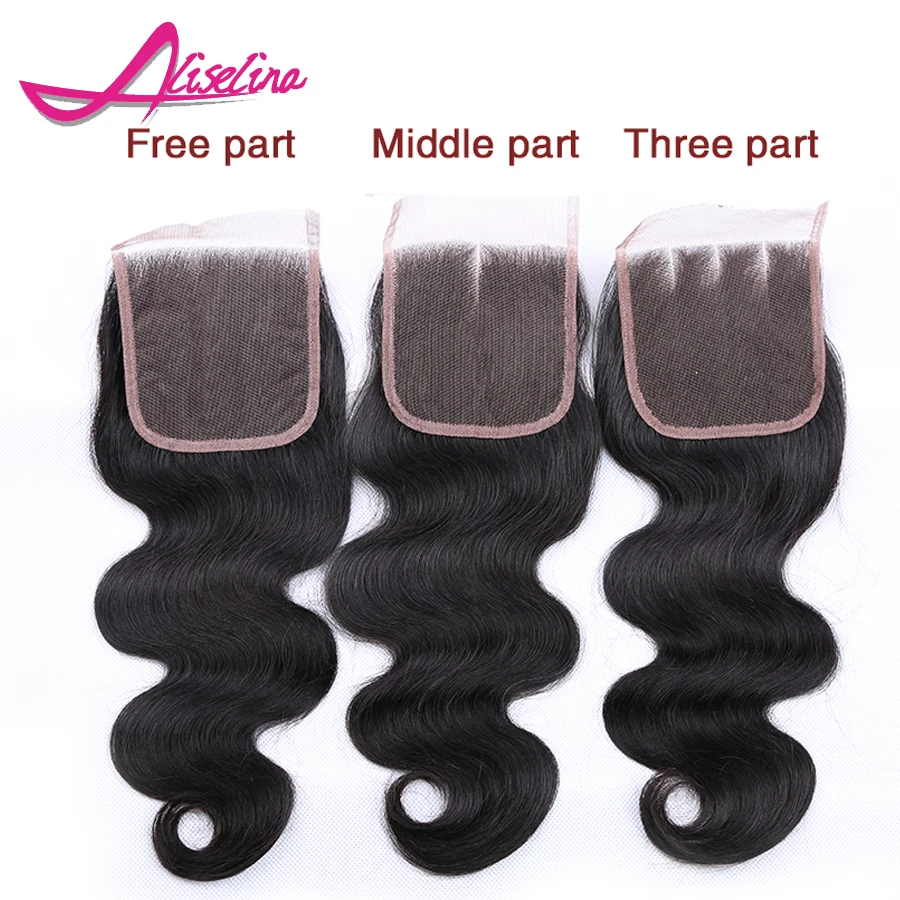 Перуанский Девственные Волосы С Закрытием Пучки Волосков Lace Closure Горячая