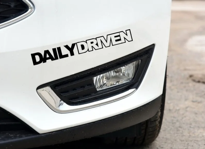 

Daily Driven Sticker Funny Drift Window Decal stickers 22x4.5cm