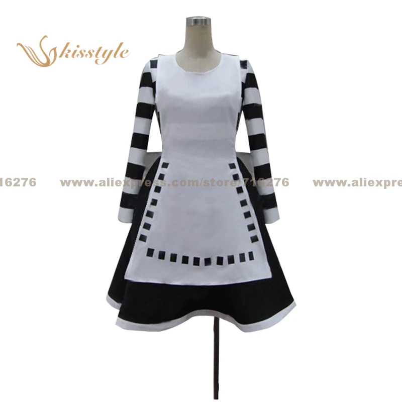 Kisstyle Fashion Alice: Madness Returns Alice Liddell Real Uniform COS Clothing Cosplay Costume Customized Accepted |