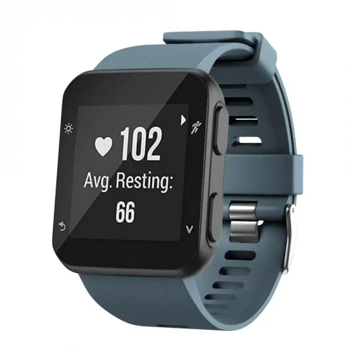 Силиконовые часы ремешок браслет+ инструмент винты для Garmin Forerunner 35-Drop
