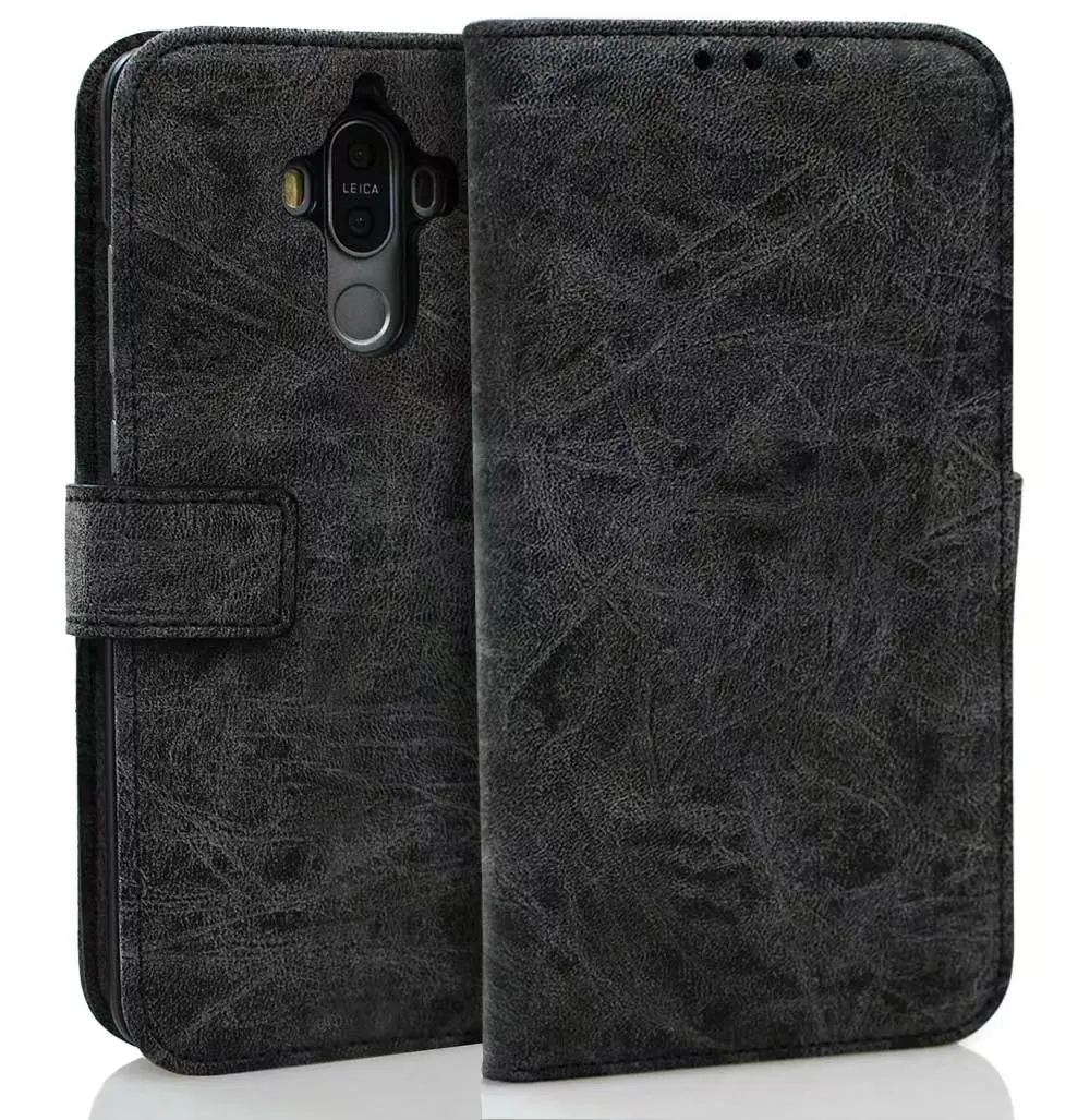 Роскошный флип кошелек чехол для телефона из искусственной кожи huawei P8 Lite 2017 P9 P10
