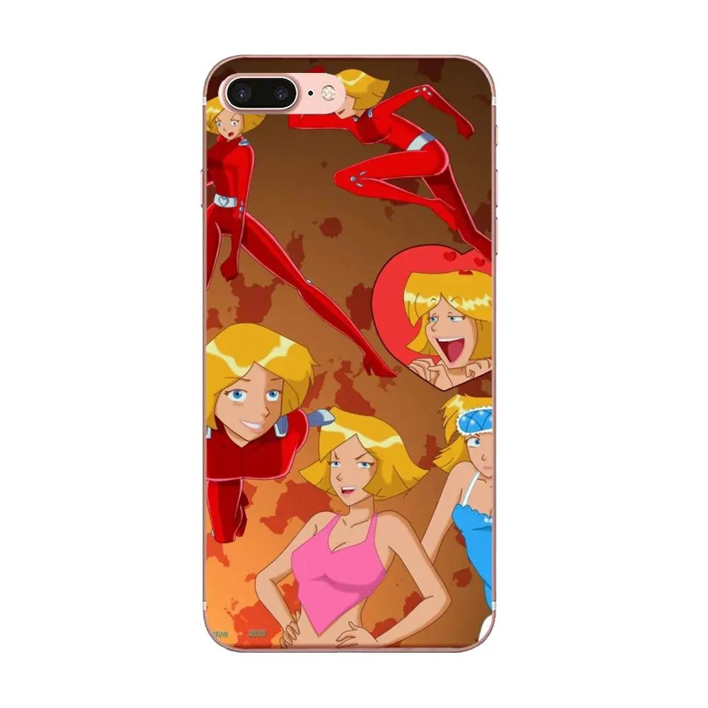 Cartoon Totally Spies Poster Soft TPU Case Capa Cover For Galaxy J1 J2 J3 J330 J4 J5 J6 J7 J730 J8 2015 2016 2017 2018 mini Pro | Мобильные