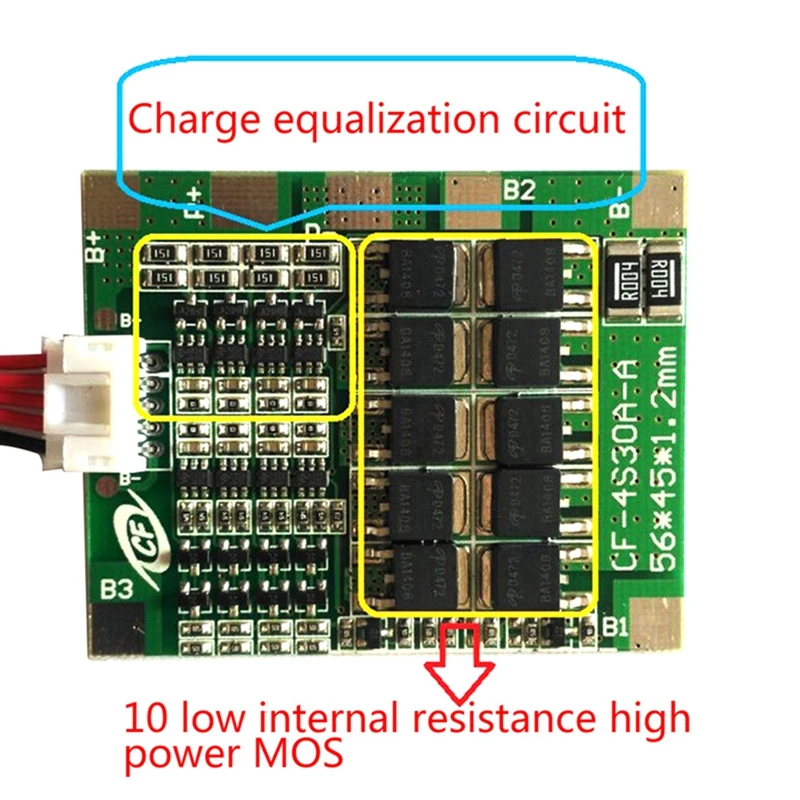 OOTDTY 4S 30A 14 8 V литий-ионная батарея 18650 BMS пакеты Щит защиты печатной платы баланс